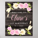 Search for kid birthday party posters Floral
