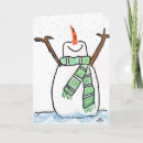 Search for cute snowman christmas cards Watercolor