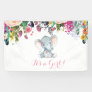 Recherche de baby shower banners Petite fille