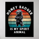 Search for honey badger posters Vintage