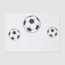 Search for soccer ball tissue paper Black and white