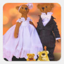 Search for bear wedding stickers Teddy bears