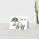 Search for green tractor cards Watercolor