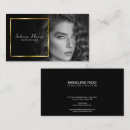 Recherche de cadre noir cartes visite Coiffeur