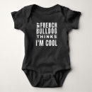 Recherche de bulldog baby clothes Drôle