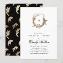 Search for white floral bridal shower invitations Traditional