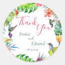 Recherche de oiseaux exotiques autocollants Hibiscus