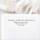 Search for married couple return address labels Modern