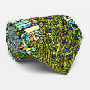 Search for stained glass ties Peacock