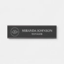 Search for metal door signs Black