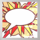 Search for comic book speech bubbles posters Superhero