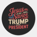 Search for jesus is my savior stickers Election
