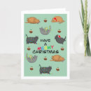 Search for fat cat christmas cards Funny