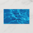 Search for swimming pool business cards Wave