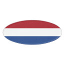 Search for red white blue name tags Flag