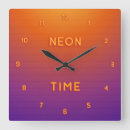 Recherche de fluorescent horloges Mur