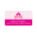 Search for castle return address labels Princess