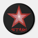 Search for shining star magnets Red