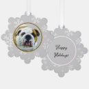 Search for bulldog ornaments Cute