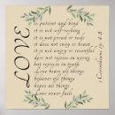 Search for love is patient love is kind posters Faith