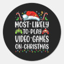 Search for chris stickers Santa
