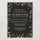 Search for black and gold baby shower invitations Vintage