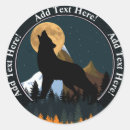 Search for full moon stickers Wolf