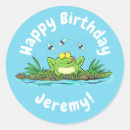 Search for frog illustration stickers Cartoon