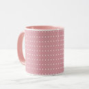 Recherche de pois rose blanc tasses Points