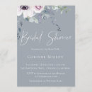 Recherche de blue floral bridal shower invitations Aquarelle