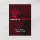 Recherche de danse classique cartes visite Tango
