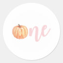 Search for pumpkin first birthday stickers Fall