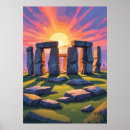 Search for stonehenge posters Stone circle