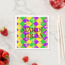 Search for mardi gras napkins Carnival