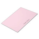Recherche de rose clair blocsnotes Monogramme
