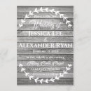 Search for rustic wooden wedding invitations Classic