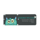 Search for monster return address labels Boy