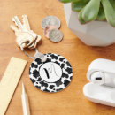 Search for cow spots keychains Black and white