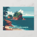 Search for lakeshore postcards Apostle islands