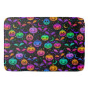 Search for neon bath mats Halloween