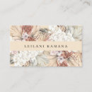 Search for dried flowers business cards Professional