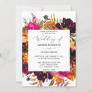 Search for purple fall wedding invitations Rustic