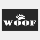 Search for paw shaped stickers Bear
