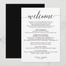Search for welcome letter weddings Itinerary