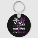 Search for alzheimers keychains Purple
