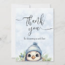 Search for penguin thank you cards Snow