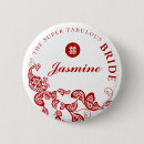 Search for unique wedding buttons Bachelorette party