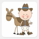 Search for horse baby boy stickers Western
