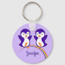Search for penguin keychains Purple