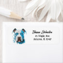 Search for pit bull return address labels Cute